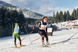 18.01.2015, Lienz, Austria (AUT): Sigrun Hannes (GER) - FIS Marathon Cup Dolomitenlauf, Lienz (AUT). www.nordicfocus.com. © Felgenhauer/NordicFocus. Every downloaded picture is fee-liable.