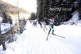 18.01.2015, Lienz, Austria (AUT): Antonella Confortola (ITA), Tatjana Mannima (EST) - FIS Marathon Cup Dolomitenlauf, Lienz (AUT). www.nordicfocus.com. © Mandl/NordicFocus. Every downloaded picture is fee-liable.