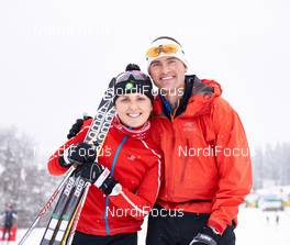 17.01.2015, Lienz, Austria (AUT): Holly Brooks (USA), ski tests the day before the race - FIS Marathon Cup Dolomitenlauf Classic, Lienz (AUT). www.nordicfocus.com. © Felgenhauer/NordicFocus. Every downloaded picture is fee-liable.