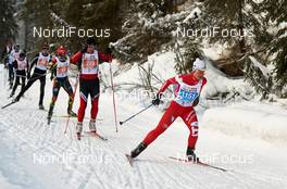 18.01.2015, Lienz, Austria (AUT): Federica Simeoni (ITA) - FIS Marathon Cup Dolomitenlauf, Lienz (AUT). www.nordicfocus.com. © Felgenhauer/NordicFocus. Every downloaded picture is fee-liable.