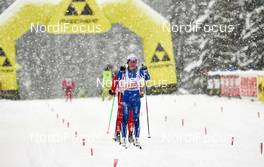 17.01.2015, Lienz, Austria (AUT): Andrea Reithmayr (AUT) - FIS Marathon Cup Dolomitenlauf Classic, Lienz (AUT). www.nordicfocus.com. © Felgenhauer/NordicFocus. Every downloaded picture is fee-liable.