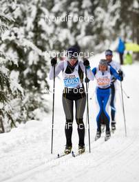 17.01.2015, Lienz, Austria (AUT): Anna-Maria Milazzi (AUT) - FIS Marathon Cup Dolomitenlauf Classic, Lienz (AUT). www.nordicfocus.com. © Felgenhauer/NordicFocus. Every downloaded picture is fee-liable.