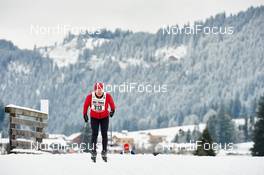 24.01.2015, Tannheimer Tal, Austria (AUT) - Bad Hindelang, Germany (GER): slower racers on the track  - Skitrail Tannheimertal (AUT) - Bad Hindelang (GER). www.nordicfocus.com. © Felgenhauer/NordicFocus. Every downloaded picture is fee-liable.