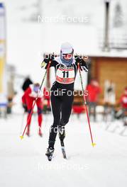 24.01.2015, Tannheimer Tal, Austria (AUT) - Bad Hindelang, Germany (GER): Regine Schlump (GER) - Skitrail Tannheimertal (AUT) - Bad Hindelang (GER). www.nordicfocus.com. © Felgenhauer/NordicFocus. Every downloaded picture is fee-liable.