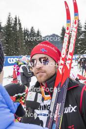 25.01.2015, Val di Fassa/Val di Fiemme, Italy (ITA): (l-r) Tord Asle Gjerdalen (NOR) - FIS Marathon Cup Marcialonga, Val di Fassa/Val di Fiemme (ITA). www.nordicfocus.com. © Oesth/NordicFocus. Every downloaded picture is fee-liable.