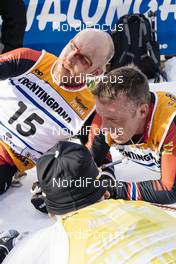 25.01.2015, Val di Fassa/Val di Fiemme, Italy (ITA): (l-r) Tord Asle Gjerdalen (NOR), Anders Aukland (NOR) - FIS Marathon Cup Marcialonga, Val di Fassa/Val di Fiemme (ITA). www.nordicfocus.com. © Oesth/NordicFocus. Every downloaded picture is fee-liable.
