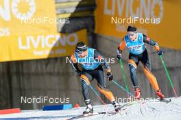 05.12.2015, Livigno, Italy (ITA): Andrey Tyuterev (RUS), Mikhail Durkin (RUS), (l-r) - Ski Classics La Sgambeda, Prologue ProTeam Tempo, Livigno (ITA). www.nordicfocus.com. © Rauschendorfer/NordicFocus. Every downloaded picture is fee-liable.