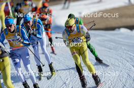 06.12.2015, Livigno, Italy (ITA): Morten Eide Pedersen (NOR), Johan Kjoelstad (NOR), (l-r) - Ski Classics La Sgambeda, Livigno (ITA). www.nordicfocus.com. © Rauschendorfer/NordicFocus. Every downloaded picture is fee-liable.