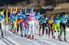 05.12.2015, Livigno, Italy (ITA): leaders of the womens race - Ski Classics La Sgambeda, Prologue ProTeam Tempo, Livigno (ITA). www.nordicfocus.com. © Rauschendorfer/NordicFocus. Every downloaded picture is fee-liable.