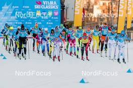 05.12.2015, Livigno, Italy (ITA): start womens race - Ski Classics La Sgambeda, Prologue ProTeam Tempo, Livigno (ITA). www.nordicfocus.com. © Rauschendorfer/NordicFocus. Every downloaded picture is fee-liable.