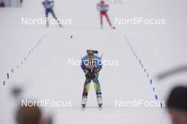 10.01.2016, Ruhpolding, Germany (GER): Marie Dorin (FRA) -  IBU world cup biathlon, mass women, Ruhpolding replacing Oberhof (GER). www.nordicfocus.com. © Manzoni/NordicFocus. Every downloaded picture is fee-liable.
