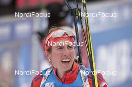 10.01.2016, Ruhpolding, Germany (GER): Susan Dunklee (USA) -  IBU world cup biathlon, mass women, Ruhpolding replacing Oberhof (GER). www.nordicfocus.com. © Manzoni/NordicFocus. Every downloaded picture is fee-liable.
