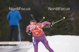09.01.2016, Ruhpolding, Germany (GER): Susan Dunklee (USA) -  IBU world cup biathlon, pursuit women, Ruhpolding replacing Oberhof (GER). www.nordicfocus.com. © Manzoni/NordicFocus. Every downloaded picture is fee-liable.