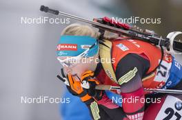 09.01.2016, Ruhpolding, Germany (GER): Lisa Theresa Hauser (AUT) -  IBU world cup biathlon, pursuit women, Ruhpolding replacing Oberhof (GER). www.nordicfocus.com. © Manzoni/NordicFocus. Every downloaded picture is fee-liable.