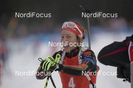 09.01.2016, Ruhpolding, Germany (GER): Laura Dahlmeier (GER) -  IBU world cup biathlon, pursuit women, Ruhpolding replacing Oberhof (GER). www.nordicfocus.com. © Manzoni/NordicFocus. Every downloaded picture is fee-liable.