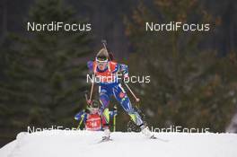 09.01.2016, Ruhpolding, Germany (GER): Marie Dorin (FRA) -  IBU world cup biathlon, pursuit women, Ruhpolding replacing Oberhof (GER). www.nordicfocus.com. © Manzoni/NordicFocus. Every downloaded picture is fee-liable.
