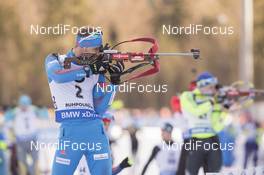 08.01.2016, Ruhpolding, Germany (GER): Dmitry Malyshko (RUS) -  IBU world cup biathlon, sprint men, Ruhpolding replacing Oberhof (GER). www.nordicfocus.com. © Manzoni/NordicFocus. Every downloaded picture is fee-liable.