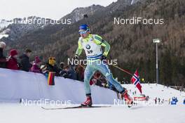 08.01.2016, Ruhpolding, Germany (GER): Jesper Nelin (SWE) -  IBU world cup biathlon, sprint men, Ruhpolding replacing Oberhof (GER). www.nordicfocus.com. © Manzoni/NordicFocus. Every downloaded picture is fee-liable.