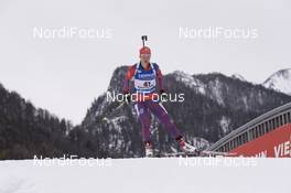 08.01.2016, Ruhpolding, Germany (GER): Annalies Cook (USA) -  IBU world cup biathlon, sprint women, Ruhpolding replacing Oberhof (GER). www.nordicfocus.com. © Manzoni/NordicFocus. Every downloaded picture is fee-liable.