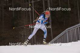 08.01.2016, Ruhpolding, Germany (GER): Laura Toivanen (FIN) -  IBU world cup biathlon, sprint women, Ruhpolding replacing Oberhof (GER). www.nordicfocus.com. © Manzoni/NordicFocus. Every downloaded picture is fee-liable.