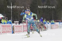 08.01.2016, Ruhpolding, Germany (GER): Sophia Myhr (SWE) -  IBU world cup biathlon, sprint women, Ruhpolding replacing Oberhof (GER). www.nordicfocus.com. © Manzoni/NordicFocus. Every downloaded picture is fee-liable.