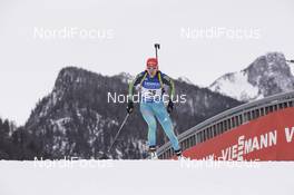 08.01.2016, Ruhpolding, Germany (GER): Olena Pidhrushna (UKR) -  IBU world cup biathlon, sprint women, Ruhpolding replacing Oberhof (GER). www.nordicfocus.com. © Manzoni/NordicFocus. Every downloaded picture is fee-liable.