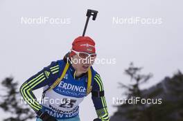 08.01.2016, Ruhpolding, Germany (GER): Olena Pidhrushna (UKR) -  IBU world cup biathlon, sprint women, Ruhpolding replacing Oberhof (GER). www.nordicfocus.com. © Manzoni/NordicFocus. Every downloaded picture is fee-liable.