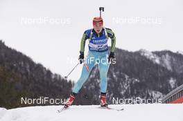 08.01.2016, Ruhpolding, Germany (GER): Olga Abramova (UKR) -  IBU world cup biathlon, sprint women, Ruhpolding replacing Oberhof (GER). www.nordicfocus.com. © Manzoni/NordicFocus. Every downloaded picture is fee-liable.