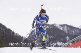 08.01.2016, Ruhpolding, Germany (GER): Justine Braisaz (FRA) -  IBU world cup biathlon, sprint women, Ruhpolding replacing Oberhof (GER). www.nordicfocus.com. © Manzoni/NordicFocus. Every downloaded picture is fee-liable.