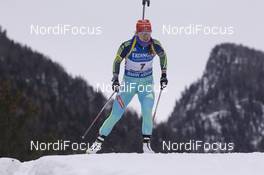 08.01.2016, Ruhpolding, Germany (GER): Juliya Dzhyma (UKR) -  IBU world cup biathlon, sprint women, Ruhpolding replacing Oberhof (GER). www.nordicfocus.com. © Manzoni/NordicFocus. Every downloaded picture is fee-liable.