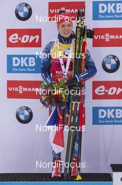 08.01.2016, Ruhpolding, Germany (GER): Gabriela Soukalova (CZE) -  IBU world cup biathlon, sprint women, Ruhpolding replacing Oberhof (GER). www.nordicfocus.com. © Manzoni/NordicFocus. Every downloaded picture is fee-liable.