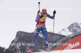 08.01.2016, Ruhpolding, Germany (GER): Gabriela Soukalova (CZE) -  IBU world cup biathlon, sprint women, Ruhpolding replacing Oberhof (GER). www.nordicfocus.com. © Manzoni/NordicFocus. Every downloaded picture is fee-liable.