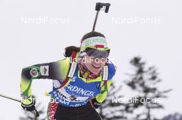 08.01.2016, Ruhpolding, Germany (GER): Nadezhda Skardino (BLR) -  IBU world cup biathlon, sprint women, Ruhpolding replacing Oberhof (GER). www.nordicfocus.com. © Manzoni/NordicFocus. Every downloaded picture is fee-liable.
