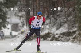 13.01.2016, Ruhpolding, Germany (GER): Nathan Smith (CAN) -  IBU world cup biathlon, individual men, Ruhpolding (GER). www.nordicfocus.com. © Manzoni/NordicFocus. Every downloaded picture is fee-liable.