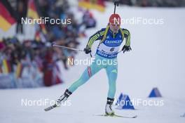14.01.2016, Ruhpolding, Germany (GER): Valj Semerenko (UKR) -  IBU world cup biathlon, individual women, Ruhpolding (GER). www.nordicfocus.com. © Manzoni/NordicFocus. Every downloaded picture is fee-liable.