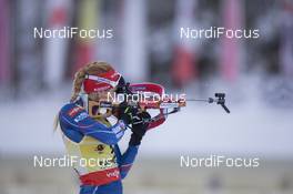 14.01.2016, Ruhpolding, Germany (GER): Gabriela Soukalova (CZE) -  IBU world cup biathlon, individual women, Ruhpolding (GER). www.nordicfocus.com. © Manzoni/NordicFocus. Every downloaded picture is fee-liable.