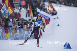 14.01.2016, Ruhpolding, Germany (GER): Eva Tofalvi (ROU) -  IBU world cup biathlon, individual women, Ruhpolding (GER). www.nordicfocus.com. © Manzoni/NordicFocus. Every downloaded picture is fee-liable.