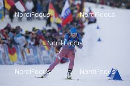 14.01.2016, Ruhpolding, Germany (GER): Olga Podchufarova (RUS) -  IBU world cup biathlon, individual women, Ruhpolding (GER). www.nordicfocus.com. © Manzoni/NordicFocus. Every downloaded picture is fee-liable.
