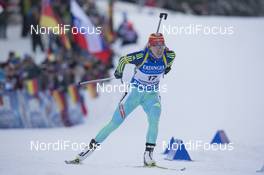 14.01.2016, Ruhpolding, Germany (GER): Juliya Dzhyma (UKR) -  IBU world cup biathlon, individual women, Ruhpolding (GER). www.nordicfocus.com. © Manzoni/NordicFocus. Every downloaded picture is fee-liable.