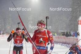 16.01.2016, Ruhpolding, Germany (GER): Emil Hegle Svendsen (NOR) -  IBU world cup biathlon, mass men, Ruhpolding (GER). www.nordicfocus.com. © Manzoni/NordicFocus. Every downloaded picture is fee-liable.