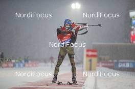 16.01.2016, Ruhpolding, Germany (GER): Eric Lesser (GER) -  IBU world cup biathlon, mass men, Ruhpolding (GER). www.nordicfocus.com. © Manzoni/NordicFocus. Every downloaded picture is fee-liable.