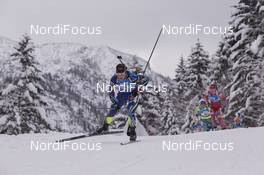 17.01.2016, Ruhpolding, Germany (GER): Justine Braisaz (FRA) -  IBU world cup biathlon, relay women, Ruhpolding (GER). www.nordicfocus.com. © Manzoni/NordicFocus. Every downloaded picture is fee-liable.
