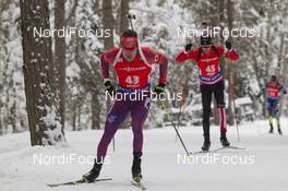 23.01.2016, Antholz, Italy (ITA): Leif Nordgren (USA) -  IBU world cup biathlon, pursuit men, Antholz (ITA). www.nordicfocus.com. © Manzoni/NordicFocus. Every downloaded picture is fee-liable.