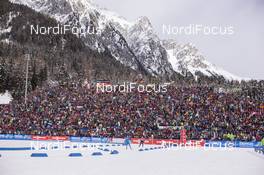 23.01.2016, Antholz, Italy (ITA): Event Feature: The Biathlon Stadium of Antholz -  IBU world cup biathlon, pursuit men, Antholz (ITA). www.nordicfocus.com. © Manzoni/NordicFocus. Every downloaded picture is fee-liable.