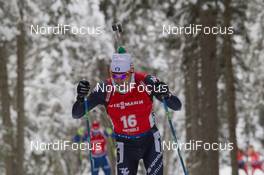23.01.2016, Antholz, Italy (ITA): Christian de Lorenzi (ITA) -  IBU world cup biathlon, pursuit men, Antholz (ITA). www.nordicfocus.com. © Manzoni/NordicFocus. Every downloaded picture is fee-liable.