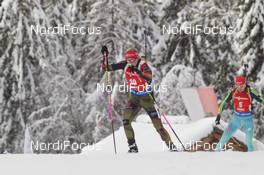 23.01.2016, Antholz, Italy (ITA): Franziska Hildebrand (GER) -  IBU world cup biathlon, pursuit women, Antholz (ITA). www.nordicfocus.com. © Manzoni/NordicFocus. Every downloaded picture is fee-liable.