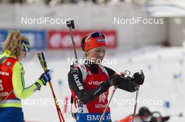 23.01.2016, Antholz, Italy (ITA): Selina Gasparin (SUI) -  IBU world cup biathlon, pursuit women, Antholz (ITA). www.nordicfocus.com. © Manzoni/NordicFocus. Every downloaded picture is fee-liable.