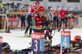 23.01.2016, Antholz, Italy (ITA): Olena Pidhrushna (UKR) -  IBU world cup biathlon, pursuit women, Antholz (ITA). www.nordicfocus.com. © Manzoni/NordicFocus. Every downloaded picture is fee-liable.