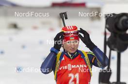 23.01.2016, Antholz, Italy (ITA): Valj Semerenko (UKR) -  IBU world cup biathlon, pursuit women, Antholz (ITA). www.nordicfocus.com. © Manzoni/NordicFocus. Every downloaded picture is fee-liable.
