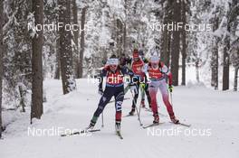 23.01.2016, Antholz, Italy (ITA): Karin Oberhofer (ITA), Magdalena Gwizdon (POL), (l-r) -  IBU world cup biathlon, pursuit women, Antholz (ITA). www.nordicfocus.com. © Manzoni/NordicFocus. Every downloaded picture is fee-liable.